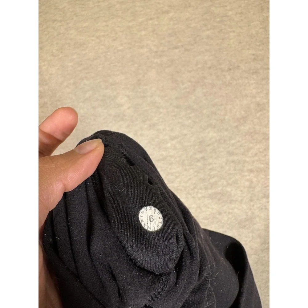 Lululemon Leggings‎ Womens 6 Black High Rise Ankle Yoga Athletic Gym Tight Pants